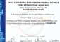 Dr. Ferrer Pardo participou do 39º Congresso Brasileiro de Cirurgia Plástica e do Curso Internacional Avançado, na qualidade de Congressista, em Novembro de 2002